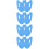 8Pcs Eva Swim Float Kick Board with Low Water Absorption for Training 9