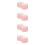 8Pcs ABS Portable Mini Desktop Vacuum Cleaner Pink Cordless Table 9