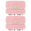 8Pcs ABS Portable Mini Desktop Vacuum Cleaner Pink Cordless Table 2