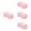 8Pcs ABS Portable Mini Desktop Vacuum Cleaner Pink Cordless Table 7