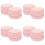 8Pcs ABS Portable Mini Desktop Vacuum Cleaner Pink Cordless Table 6