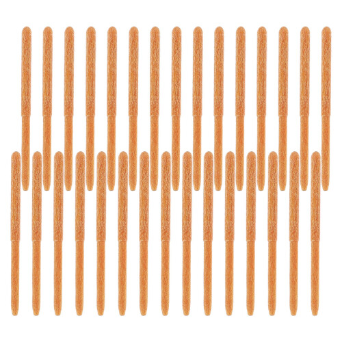 90Pcs Lightweight Khaki Fiber Paint Pen Tips for Smooth Writing 2