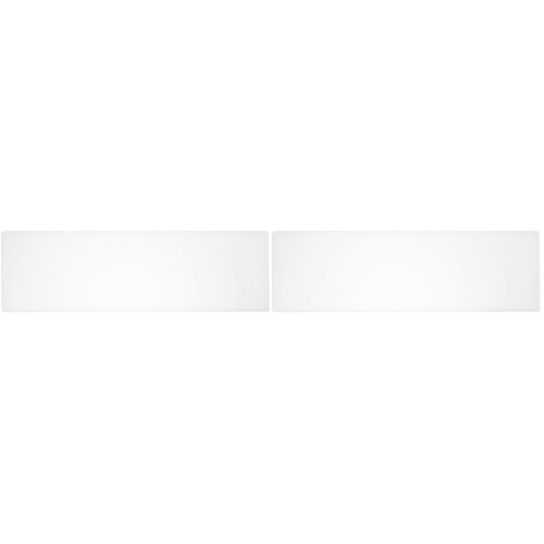 2Pcs Transparent Acrylic Keyboard Protector Durable Cover for Home Use 2