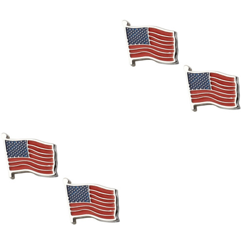2Paren Amerikaanse Manchetknopen Kleurig Shirt Decor Design 2