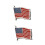 2Paren Amerikaanse Manchetknopen Kleurig Shirt Decor Design 11