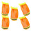 15Pcs Assorted Color Hard Hat Sun Shield with Neck Protection Mesh 3