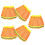15Pcs Assorted Color Hard Hat Sun Shield with Neck Protection Mesh 2