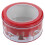 2Pcs Red Tinplate Christmas Candy Tins with Easy-Open Lid Storage Box 2