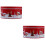 2Pcs Red Tinplate Christmas Candy Tins with Easy-Open Lid Storage Box 8