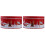 2Pcs Red Tinplate Christmas Candy Tins with Easy-Open Lid Storage Box 4