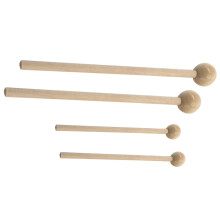6Paren Drumsticks Voor Volwassenen, Beige, Rond Hoofd, Duurzaam