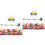 2Sets Kindvriendelijke Pinata Sticks Papier Multicolor Feest 6