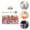 2Sets Kindvriendelijke Pinata Sticks Papier Multicolor Feest 11