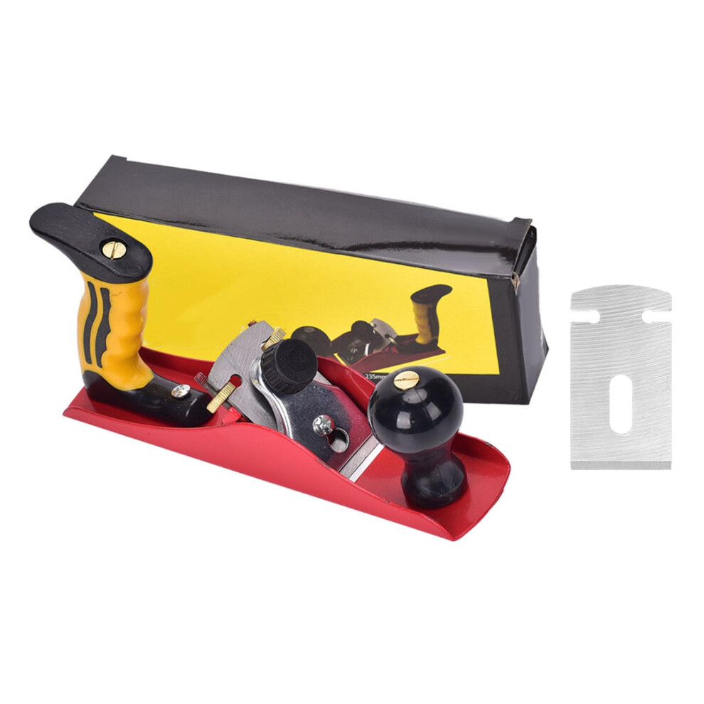 Woodworking Hand Planer With Extra Manganese Steel Blade And Ergonomic Wooden Handle For Carpentry 9169991285757