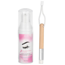 Gentle Lash Cleanser Foaming Shampoo Vegan Eye Makeup Remover Waterproof Makeup Dissolving Formula Heat Insulation Anti Scalding Material Easy To Use