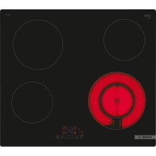 BOSCH 60cm vitro table - PKF611BB8E - Front control - Frameless - Double zone - Black