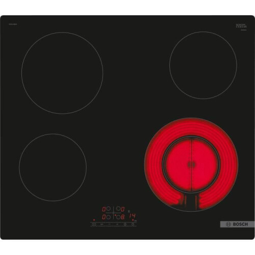 Bosch BOSCH 60cm vitro table - PKF611BB8E - Front control - Frameless - Double zone - Black