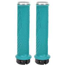 Cykelstyrgreb, ergonomisk designet, komfortabelt og holdbart, skridsikkert TPR-gummi med aluminiumslegering, der låser fast til mountainbike, BMX og