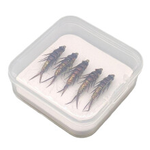 5x Fly Fishing Flies Kit Durable Fly Fishing Lures for Trout Panfish S