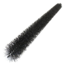 Conjunto de 10 escovas de calha 120 cm diâmetro 10,5 cm proteção folhagens martas ouriços