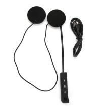 Universeel audiosysteem voor motorhelmen met tweeweg intercom en spraakmicrofoon, ruisonderdrukking, Bluetooth stereo muziek, waterdicht, handsfree