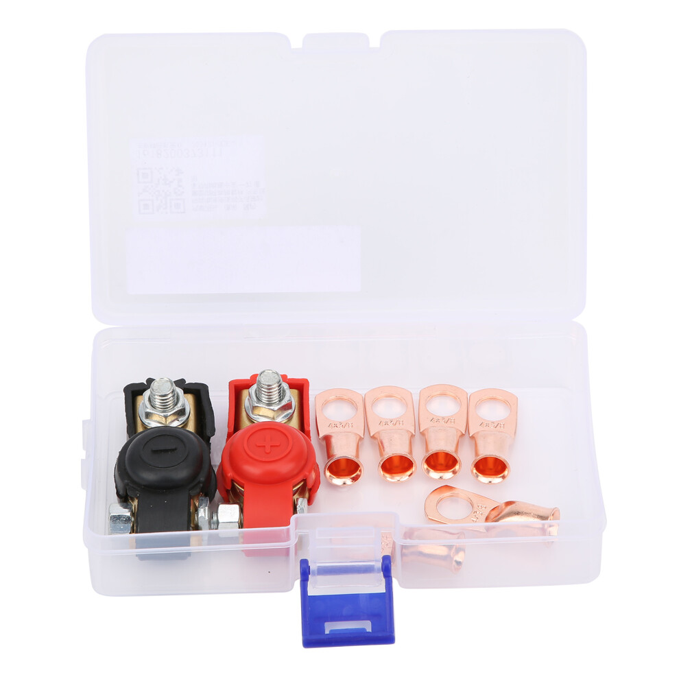 Good Electrical Conductivity Battery Terminal Connectors Corrosion Resistant Automotive Terminal Clamps Quick Release Disconnect Positive Negative 9190834376769