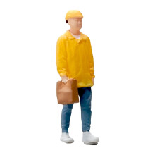 1:64 People Figures Miniature People Figurines for Scenery Landscape D