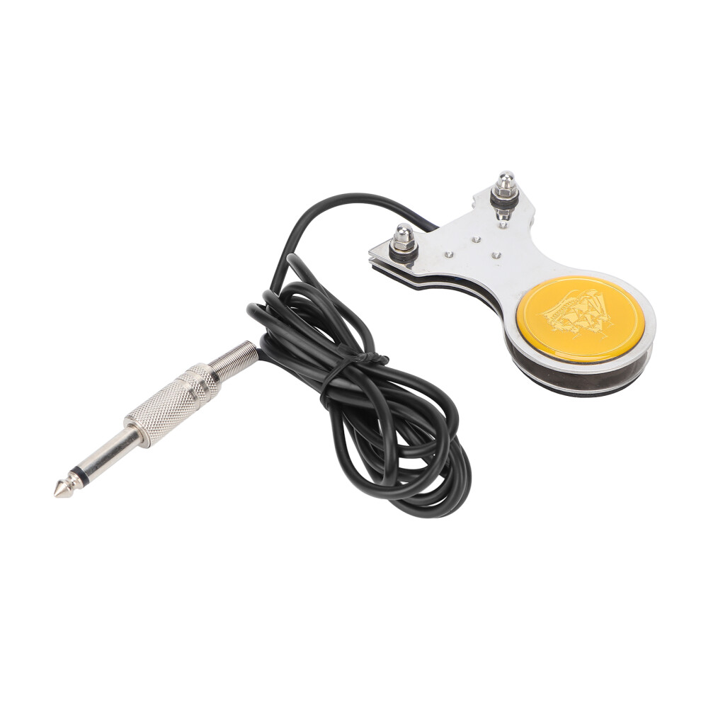 Tattoo Pedal Switch with Sensitive Contacts, Non Skid Base for Stability, Round Shape for Ergonomic Comfort For Halloween Parties For Nightclubs