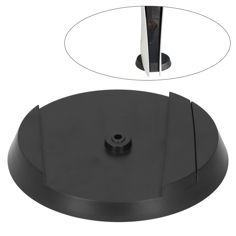 2 In 1 Vertical Stand For Ps5 Game Console Abs Durable Black 4671379120994