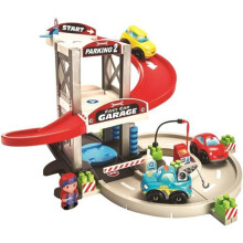 Garagem - ECOIFFIER - Garagem Abrick - Dois carros - Caminhão guincho - Brinquedo infantil