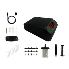 Smart Solar Drip Irrigation Kit Greenhouse Timing Plant Self Watering