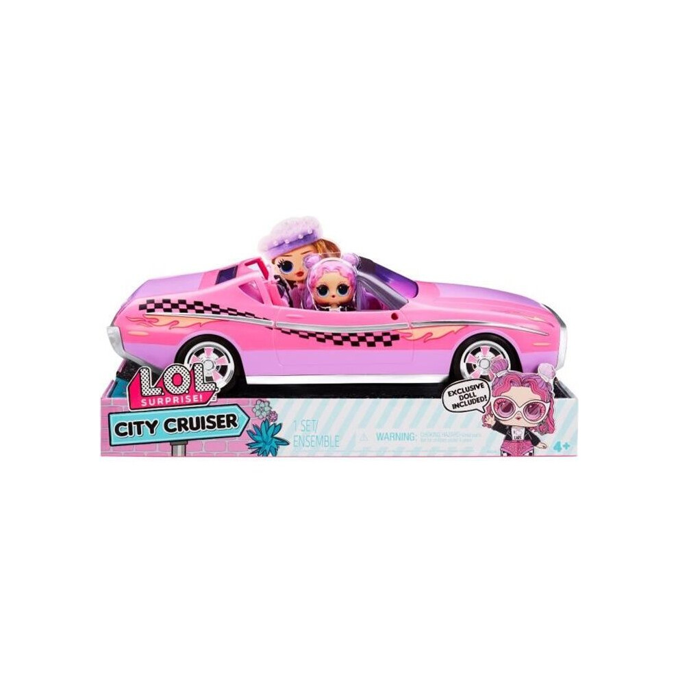 L.o.l. Surprise! Toy Car Mga Lol Surprise City Doll Pink