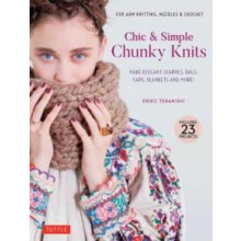 Chic amp Simple Chunky Knits by Eriko Teranishi Hardcover Book