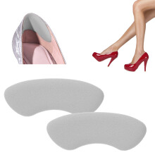 2 pièces Tampon antidérapant pour talon gris 9,7 cm 3 mm