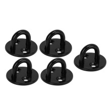 5 Pcs Heavy Duty Stainless Steel Eye Plate 5mm Load Capacity Anchor Plate