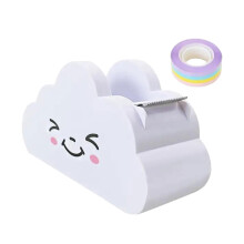 Cute Tape Dispenser Kids Gift Roll Tape Holder for DIY Scrapbook Home