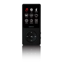 MP3-/MP4-Player, 2,4-Zoll-Display, 8 GB Speicher, Schwarz