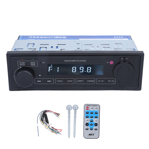 Ηχοσύστημα αυτοκινήτου Bluetooth, ραδιόφωνο FM, MP3 Player, στερεοφωνικό αυτοκινήτου USB,