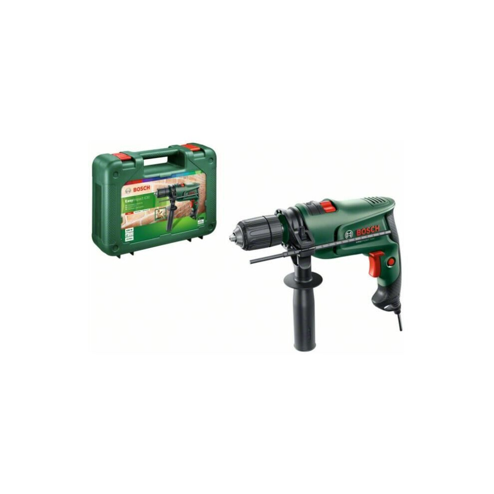 Bosch Percussion Drill - Easyimpact 630 - 5-3000 Rpm - 13 Mm Auto-Lock Chuck - Concrete