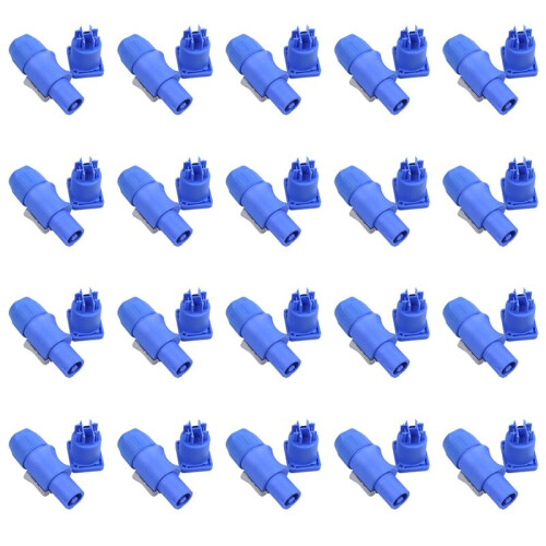 20 Satz PowerCON Typ A NAC3FCA + NAC3MPA-1 Gehäusestecker