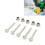 5pc Auger Shear Bolt Lock Nut Kit 19M7834/14M7397 15