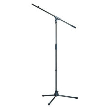 Teleskooppinen mikrofonituki - 27105b - Vahvistettu lasikuitupohja - K 900-1600 mm - Pituus 810 mm