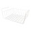 Under Shelf Storage Basket M White Iron Wire 6