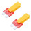 2X Car Automobile Fuse Puller Extraction Tools for Car Fuse (Yellow) 1