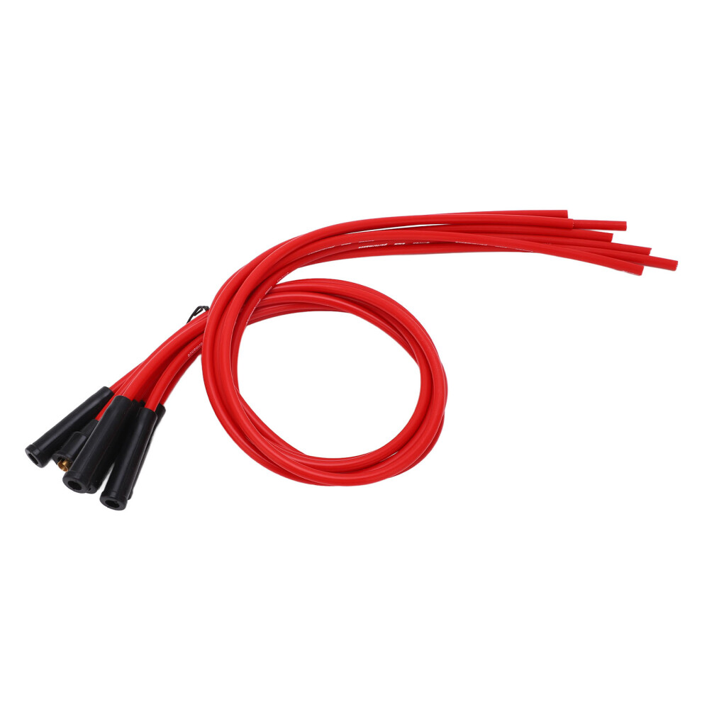 High Performance 8Mm Ignition Wire 1M For Classic Car Engines Red 8771373152857