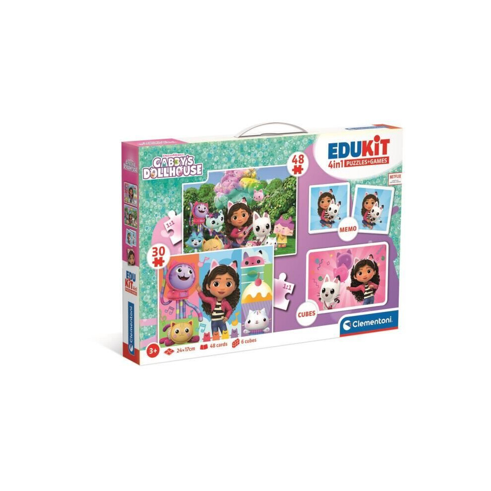 New Clementoni Edukit 4 In 1 Gabby And The Magic House