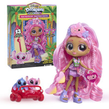 Disney Doorables ADOORBS Engel Superfan Pop, Film Première, Unbox 10 Mini Accessoires, 2 Exclusieve Figuren
