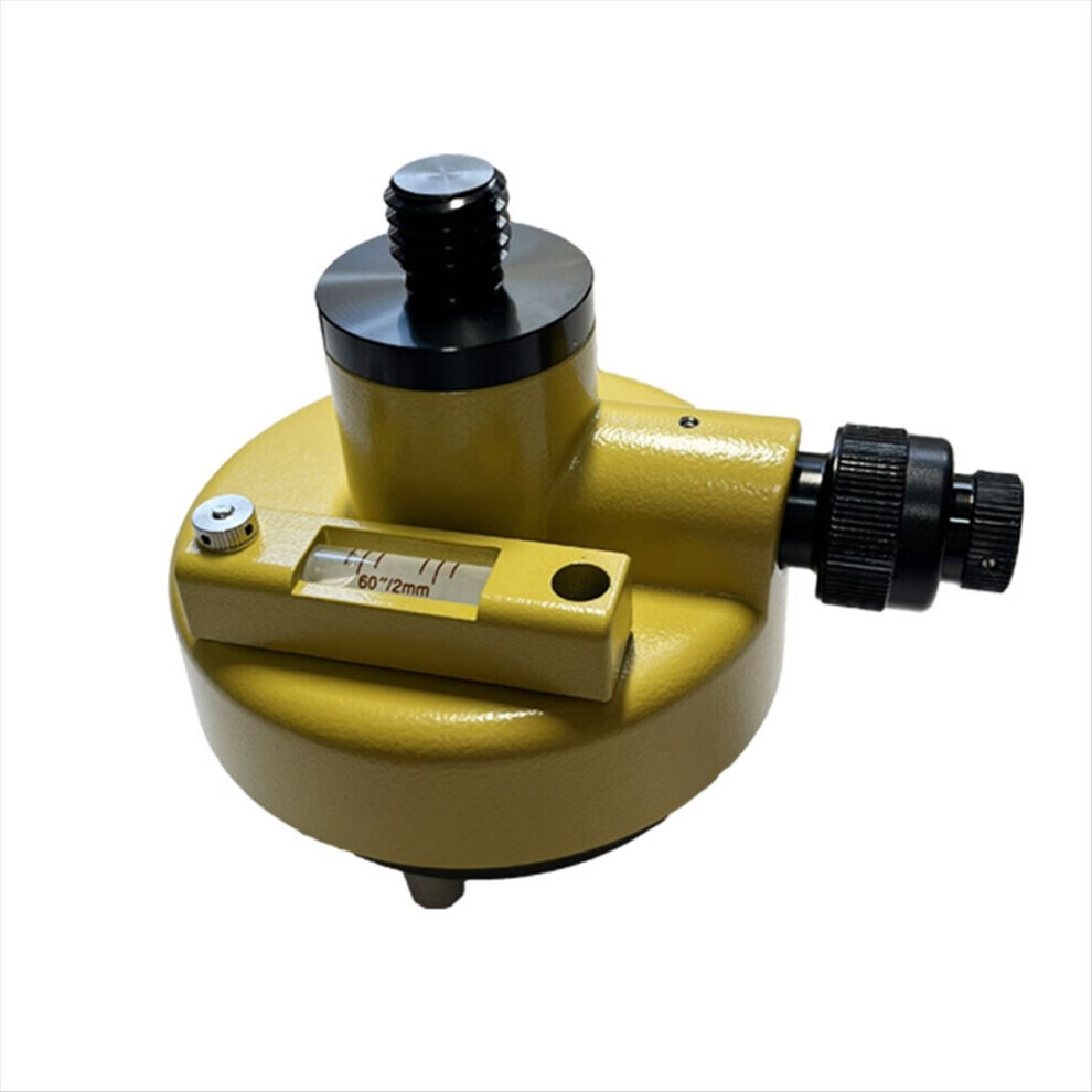 Three-Jaw Tribrach Adapter with Optical Plummet 5/8X11 Thread Mount Adaptor for All Total Station Prism GPS Surveying