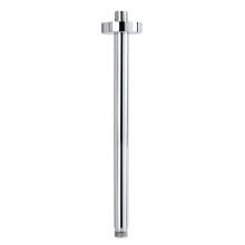 12 Inch Ceiling Mounted Shower Arm Chrome 304 Stainless Steel Rustproof with Flange and Tape