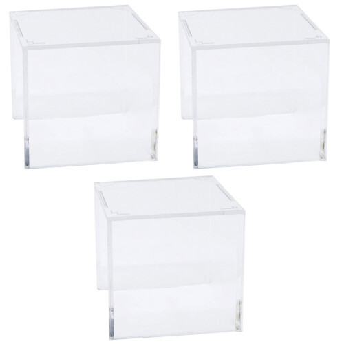 3Stk Softball Display Case Für Baseball Und Softball 2